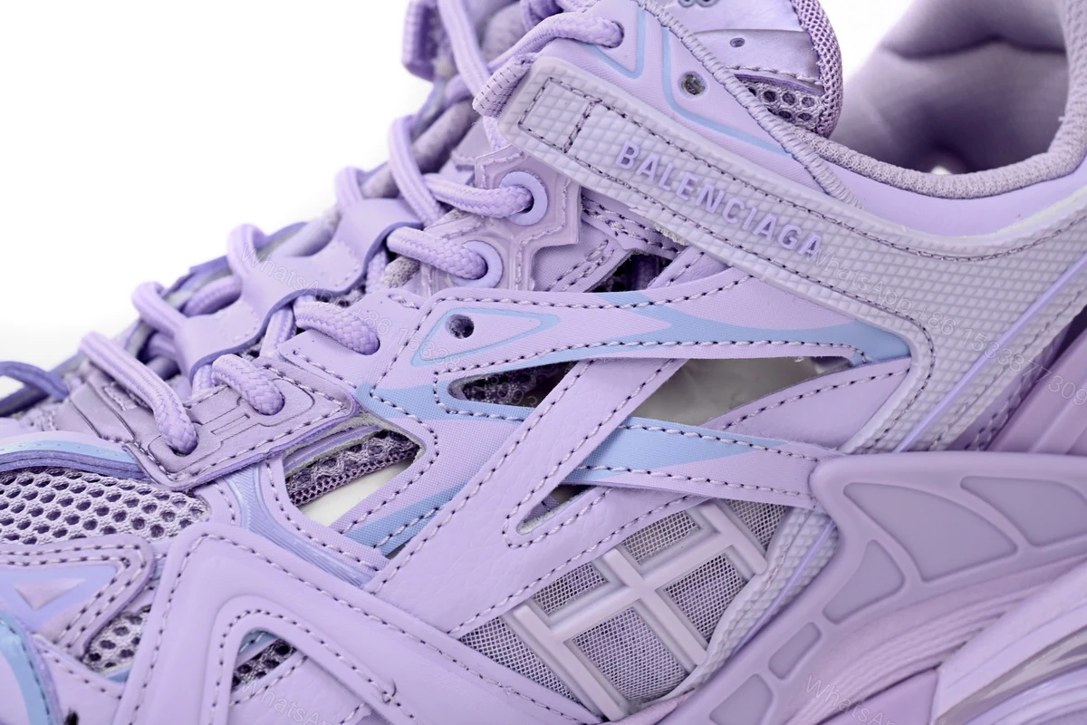 View 5 of Balenciaga Track 2 Sneaker Military Purple 568615 W3AG1 5310
