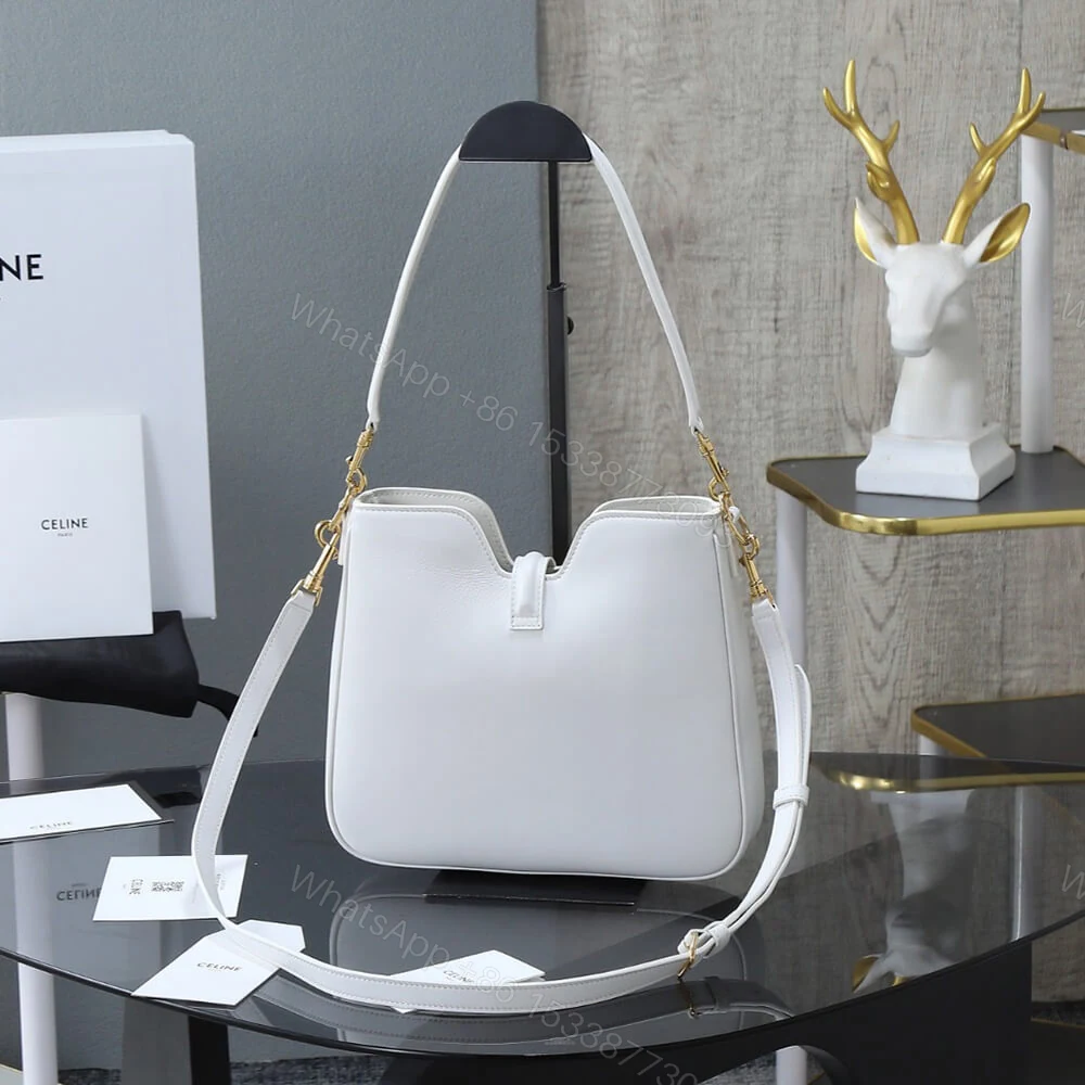 View 4 of CELINE SMALL CAMILLE 16 SOFT BAG IN SMOOTH CALFSKIN