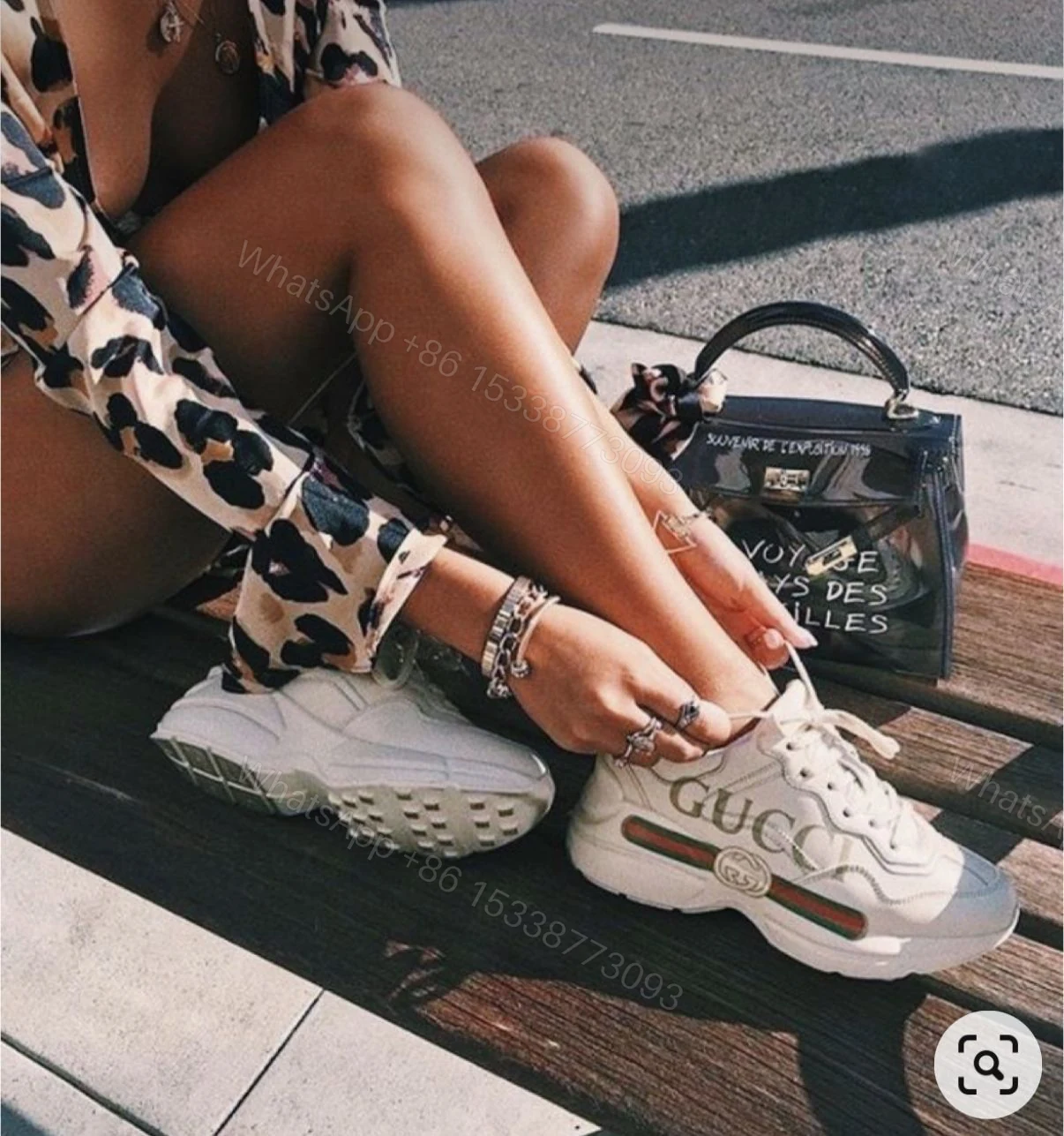 View 4 of First Copy Gucci Rython Luxury Sneakers