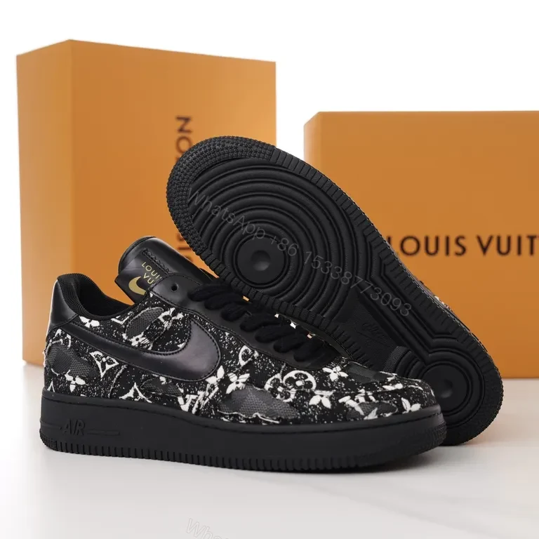 View 7 of Louis Vuitton Monogram Patterned Comfort Sneakers - Luxe Everyday Style