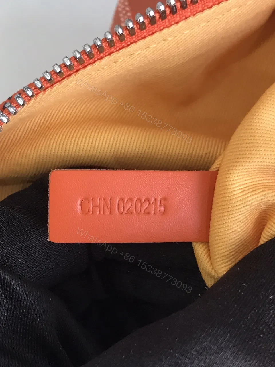 View 7 of Coral Crossbody: Monogram Textile, Leather Trim, Compact Style, Secure Zipper Bag