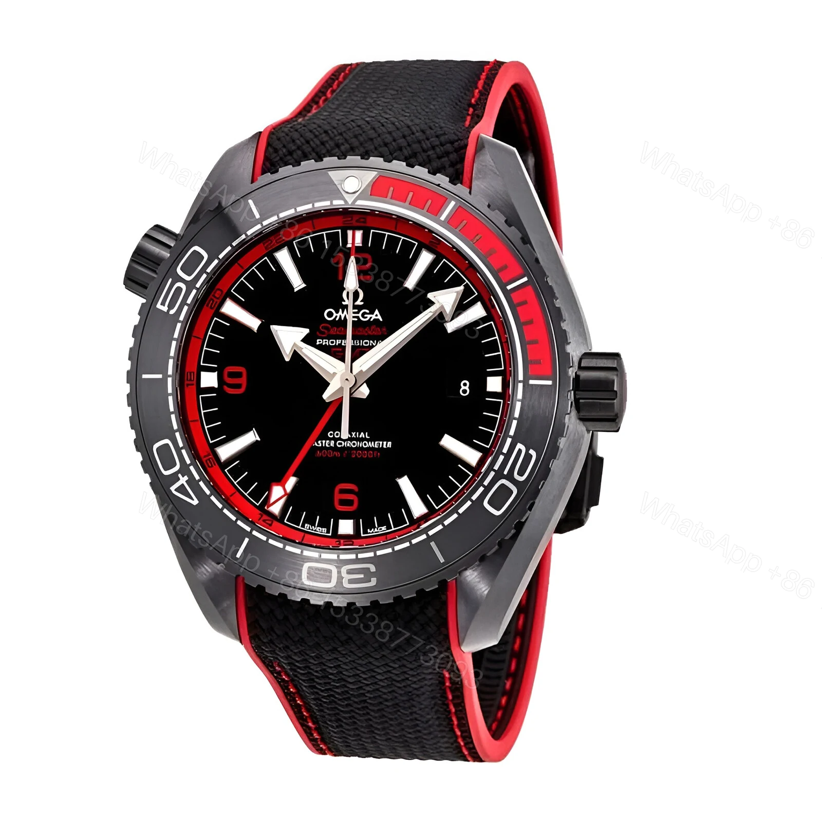 View 2 of Omega Seamaster 600m Red Replica
