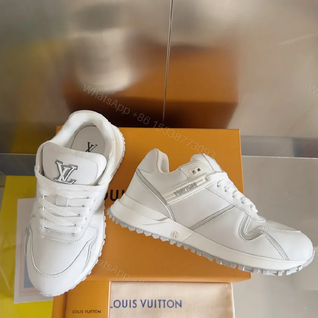 White Leather Sneaker – Premium, All-White, Sculpted Comfort — view 1