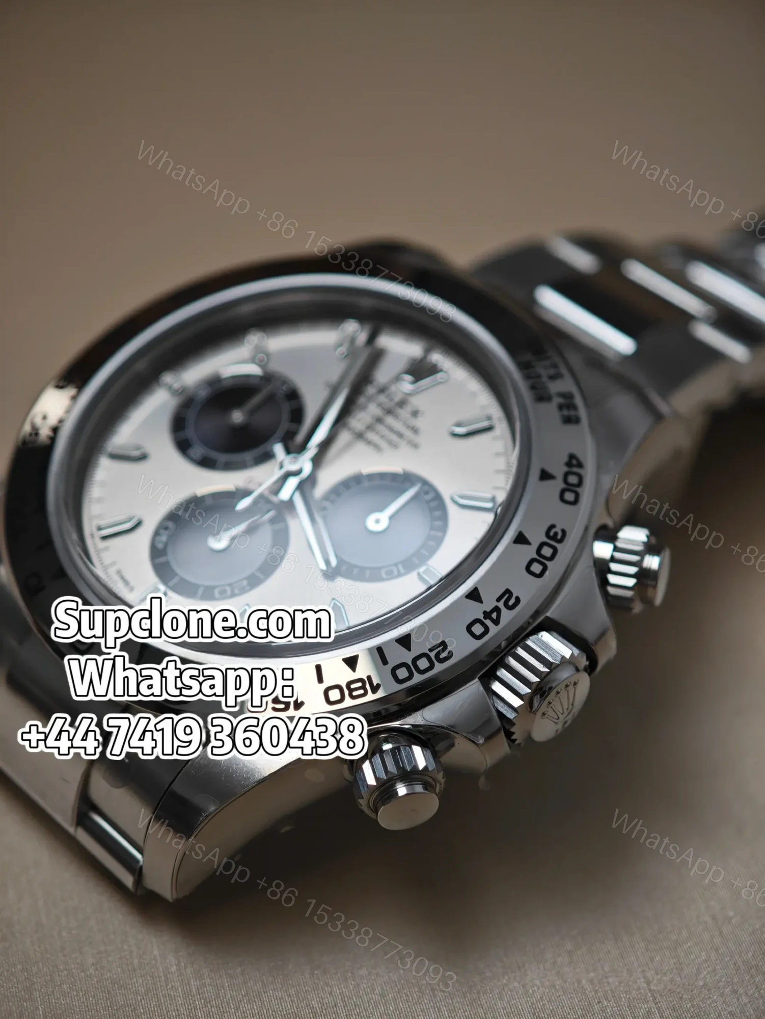 View 8 of Rolex Super Clone Daytona M126509-0003 Silver Dial 4131 Movement