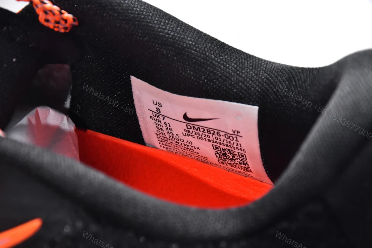 View 8 of Nike Air Zoom G.T. Cut EYBL Navy Orange DM2826-001