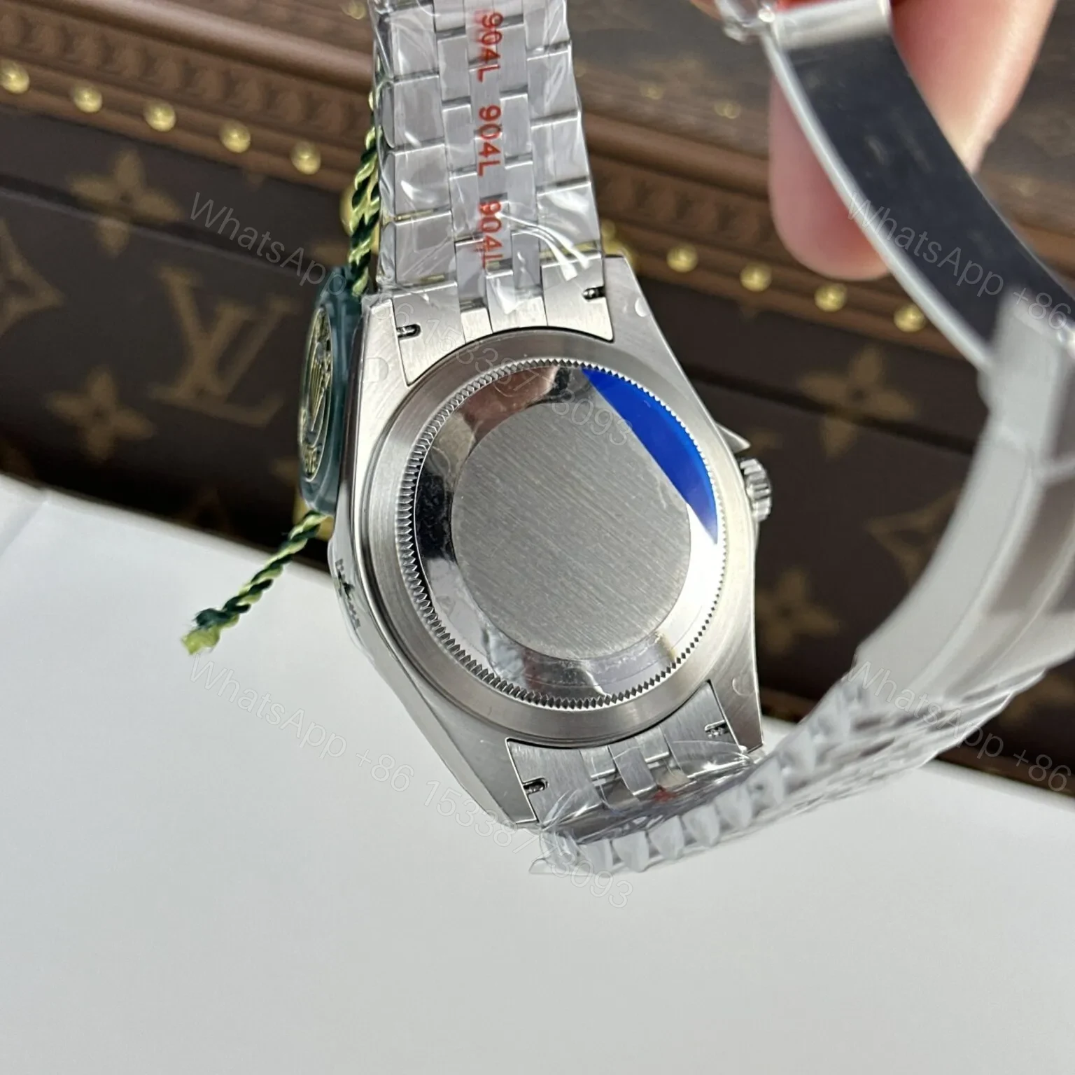 View 7 of Superclone Rolex Sky-Dweller Bright blue Dial 336934 Jubilee
