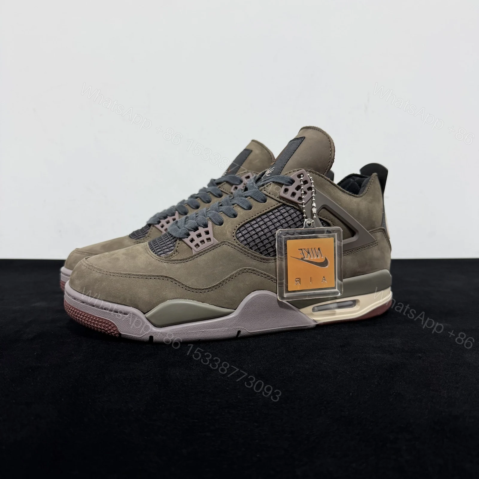 View 7 of A Ma Maniere x Jordan 4 “Dark Mocha”