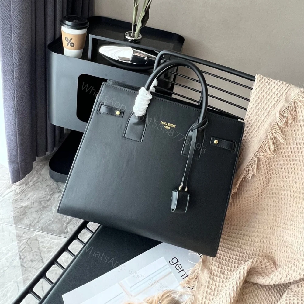 View 2 of Saint Laurent Sac De Jour Baby In Grained Black 32Cm 717448DTI0W1000