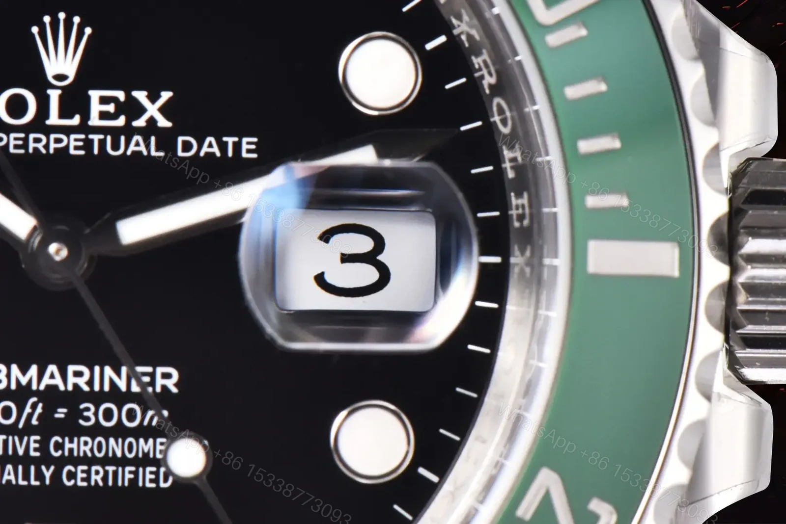 View 3 of Premium rolex starbucks replica Submariner Date 41MM 126610lv-0002