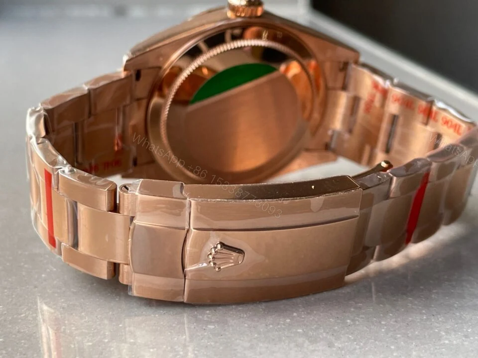 View 13 of Noob FACTORY 1:1 Rolex Sky-Dweller 326935 RG/SS Turquosi Dial