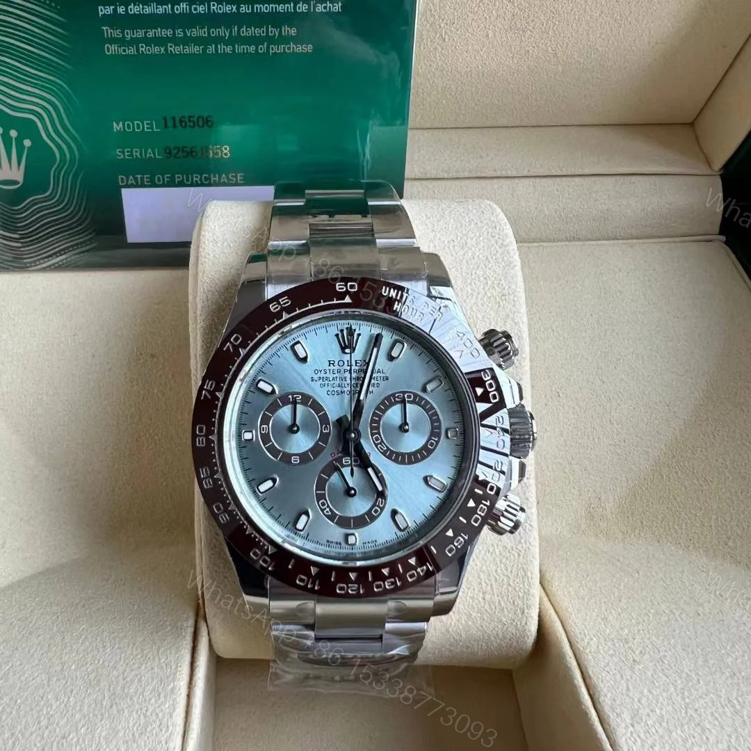 View 2 of Rolex Daytona Ice blue Dial 116506 “Platona”