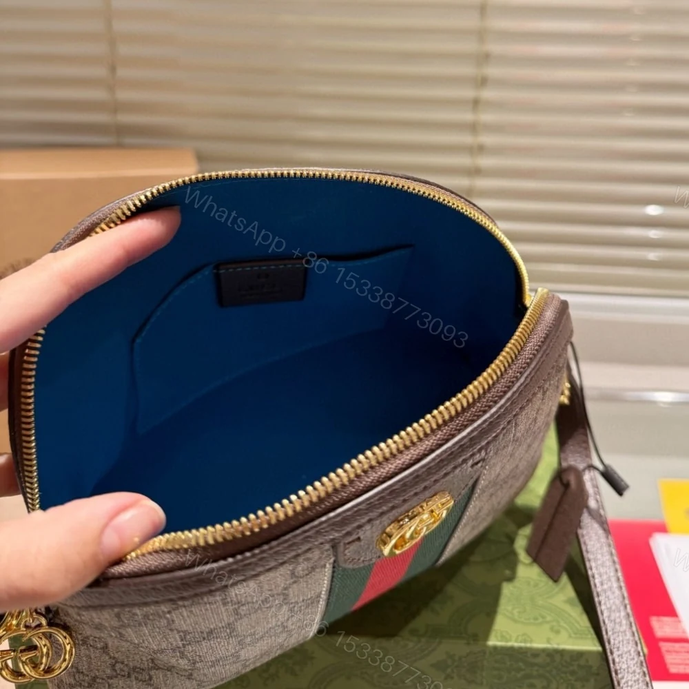 View 6 of Gucci Ophidia Small Shoulder GG Supreme Beige Ebony 23Cm 499621 K05NG 8745