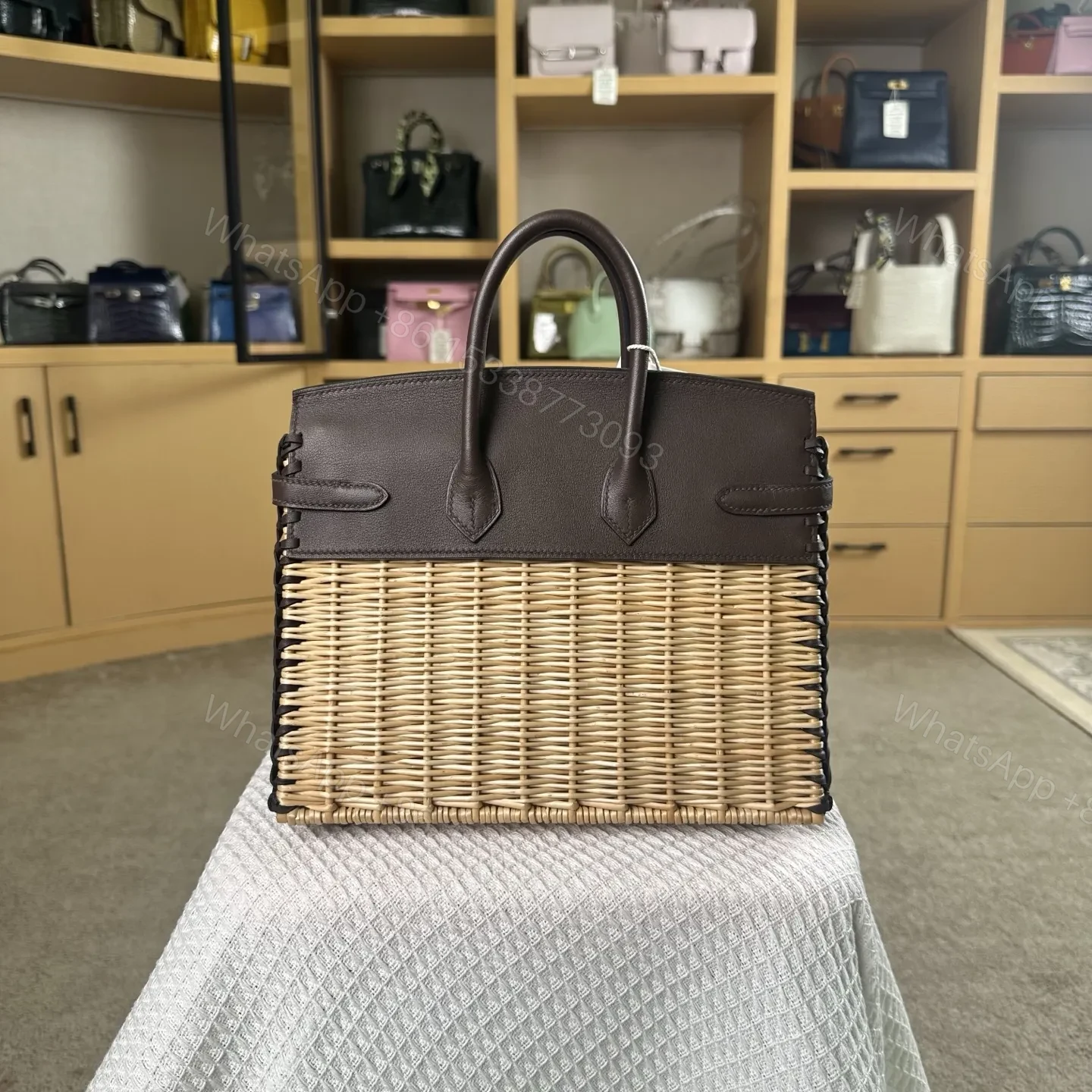 View 2 of Hermes Birkin 25cm Saddle Leather