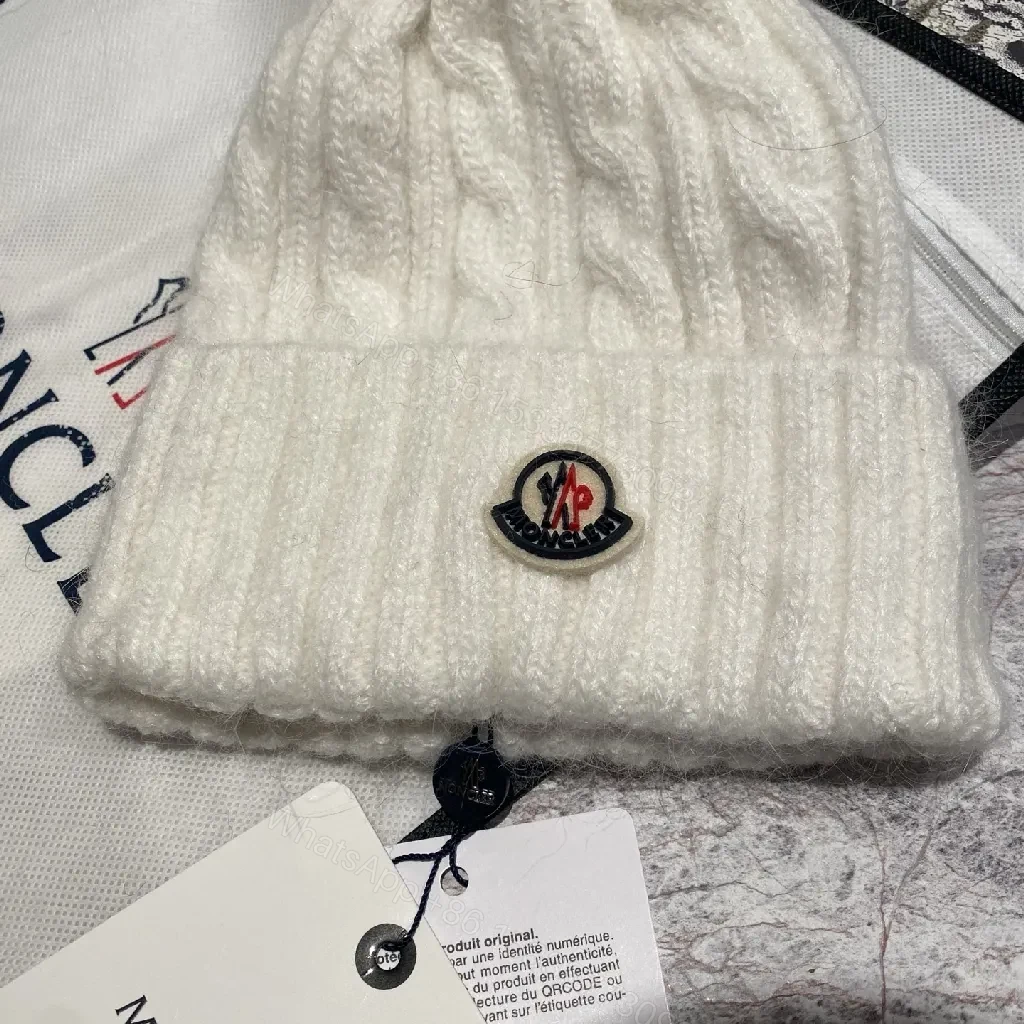 View 3 of Cozy Knit Beanie with Pom-Pom Accent — Everyday Luxury Warmth