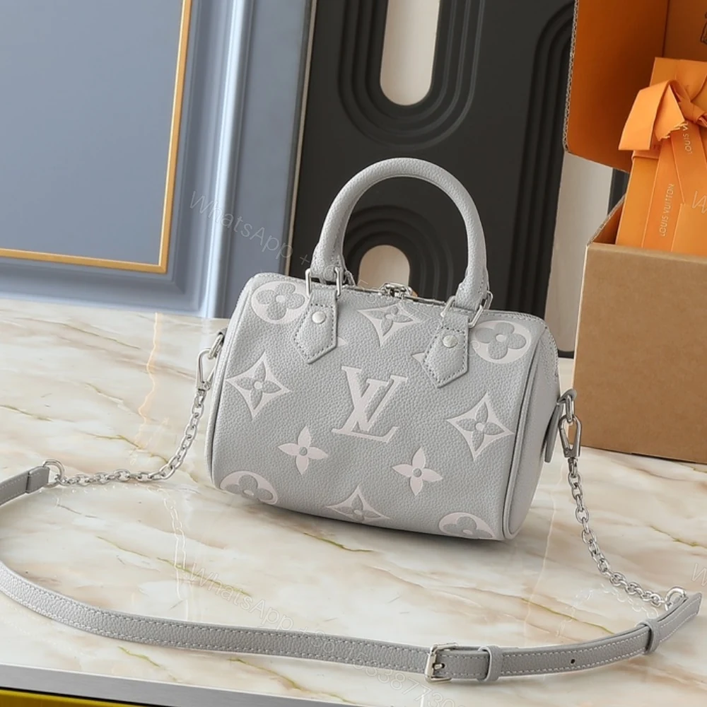 View 2 of Louis Vuitton Speedy Bandoulière 20 Bag Gray 20Cm M14207