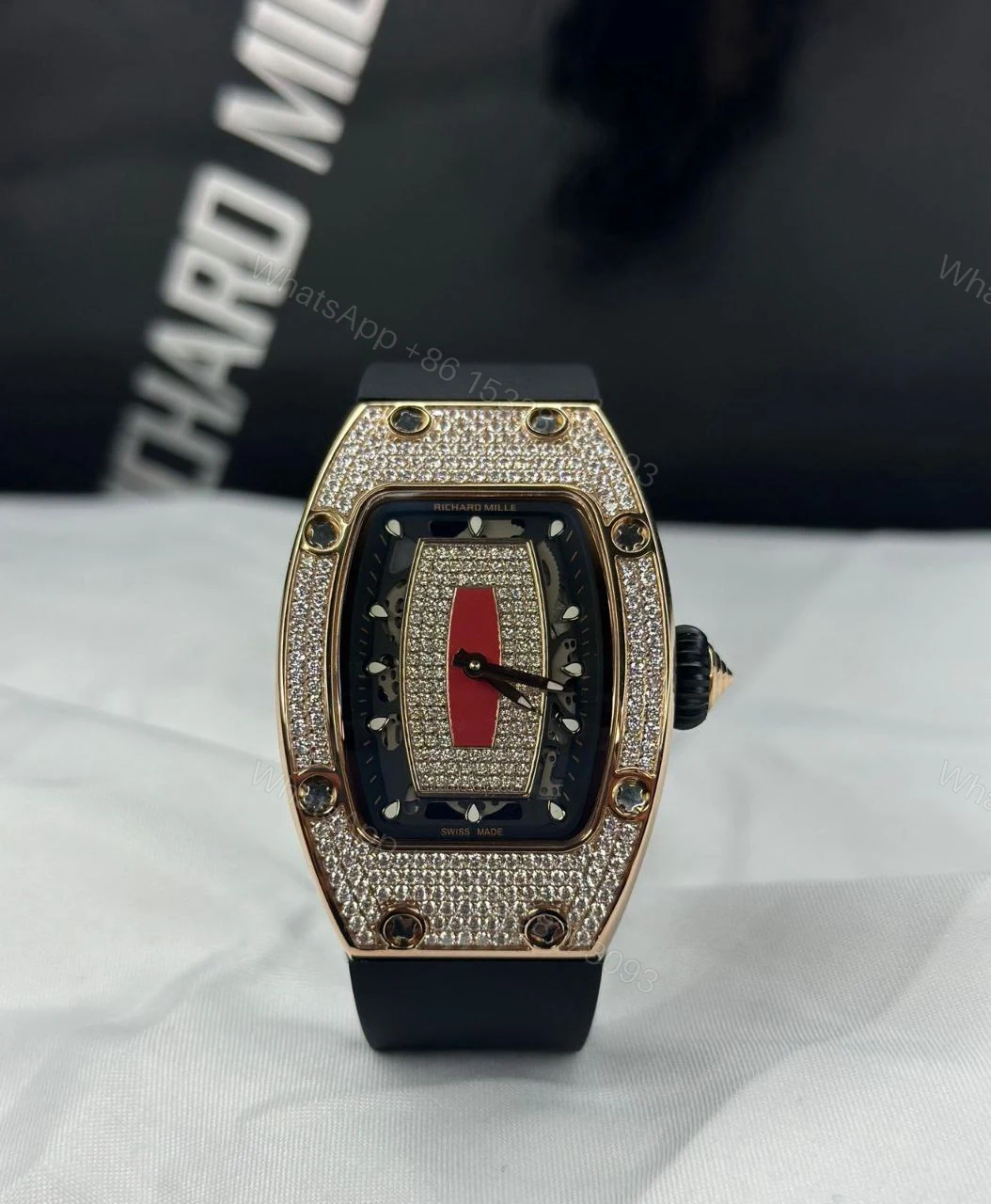 View 2 of RM Ceramic Black Strap