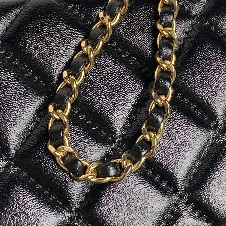 View 7 of Chanel-Style Quilted Chain Bag: Compact Luxury Crossbody Bag