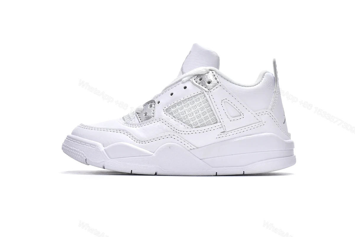 View 9 of Jordan 4 Kids Shoes Retro Pure Money (2017) 308499-100