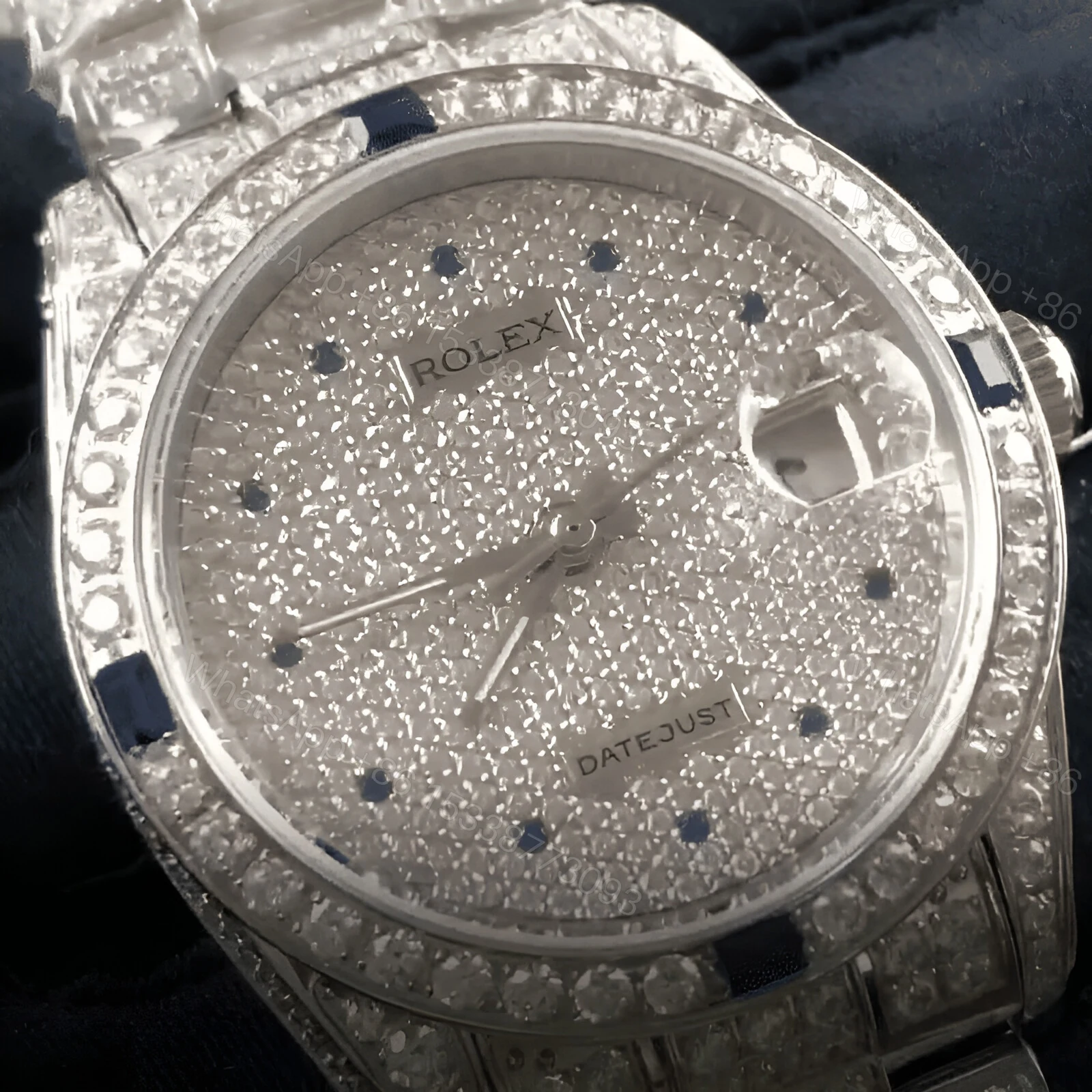 View 2 of Rolex Datejust Oyster Diamond Replica