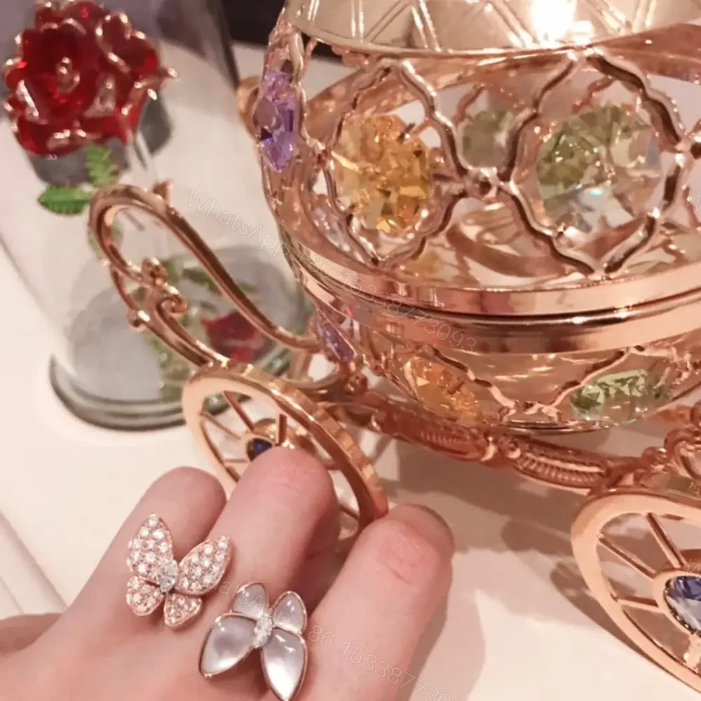 View 7 of 高仿首飾VanCleef&Arpels*RPO7AL0蝴蝶戒指