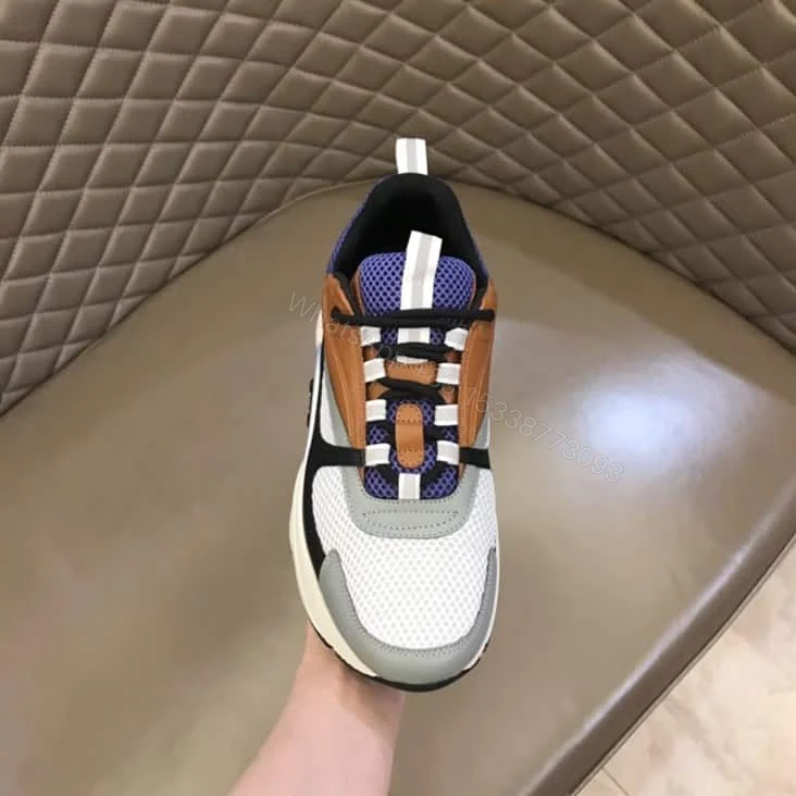 View 6 of B22 SNEAKER TECHNICAL MESH WITH AND CALFSKIN – CD112