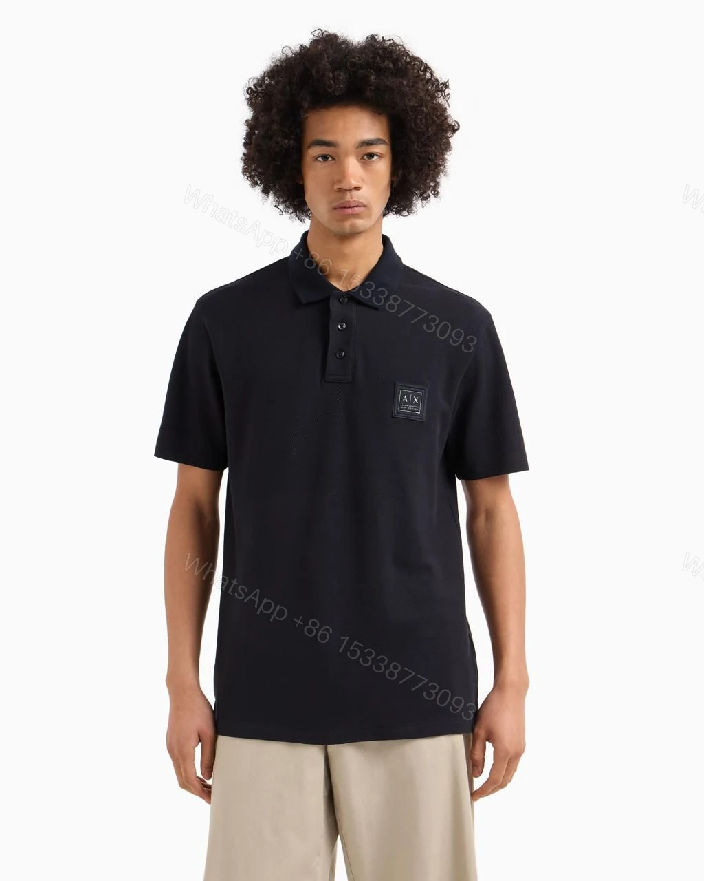 View 7 of FIRST COPY Armani Exchange Imported Polo T-Shirts