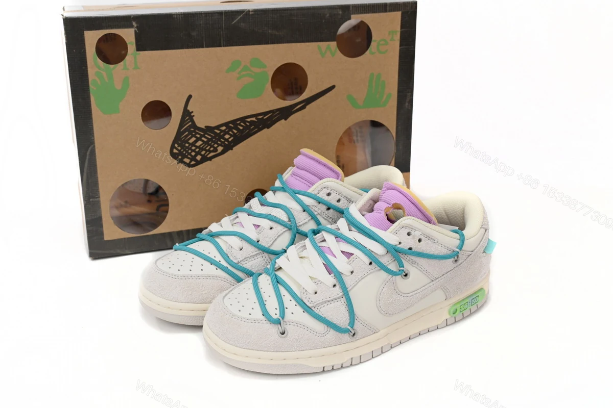 OFF WHITE x Nike Dunk SB Low The 50 NO.36 DJ0950-107 — view 2