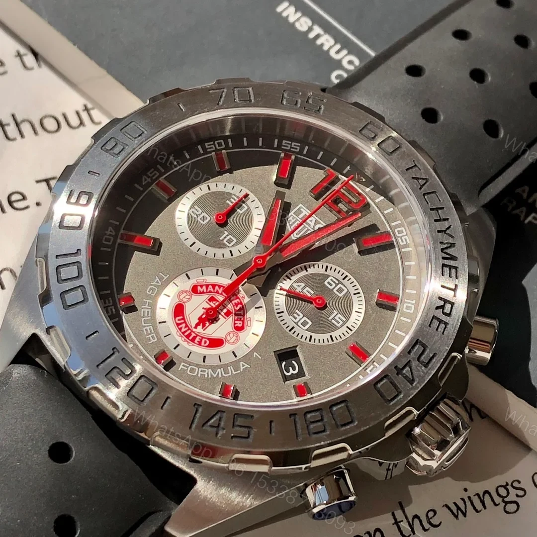 View 7 of TAG Heuer Formula 1 Chronograph Quartz Stainless Steel Manchester United CAZ101M.FT8024