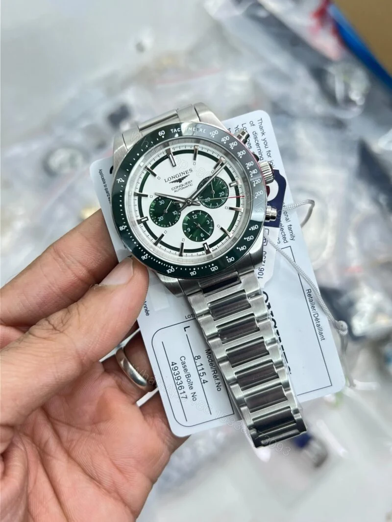 Longines Conquest Chronograph Green 42mm Automatic — view 1