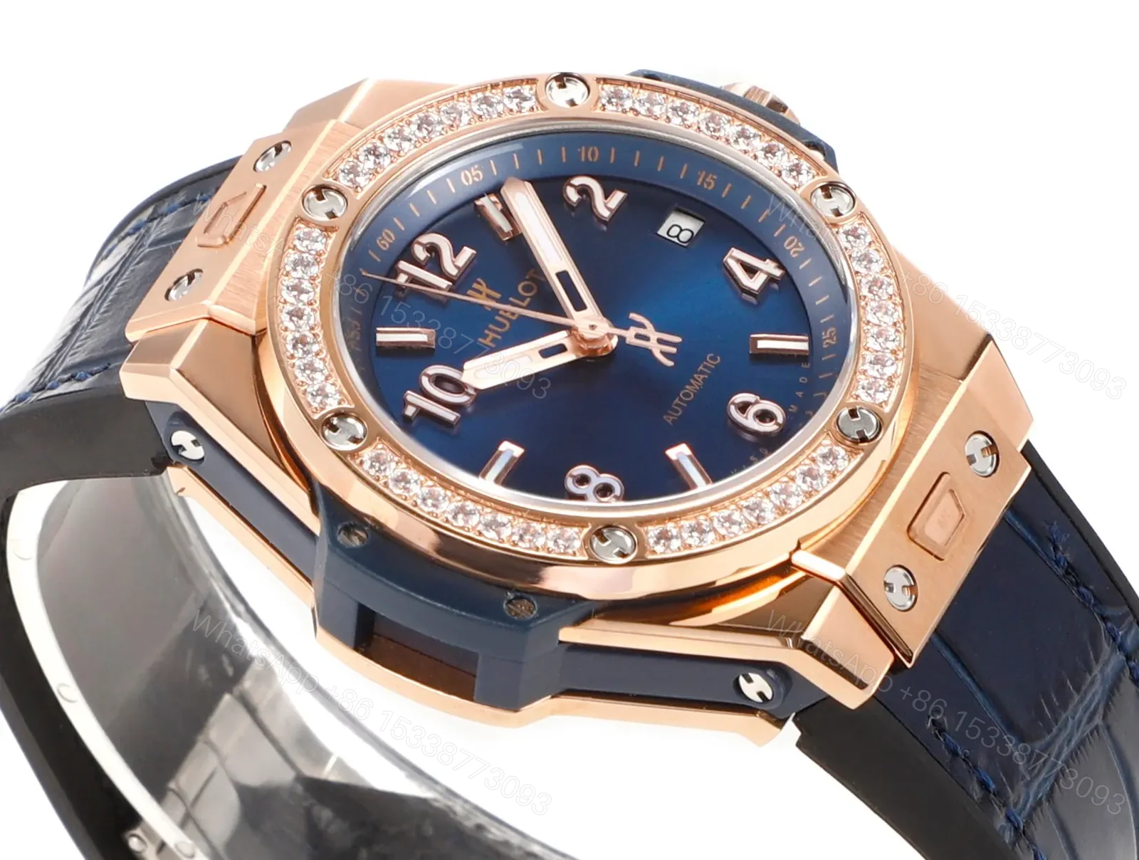 View 3 of Hublot Big Bang Blue Rose Gold Watch