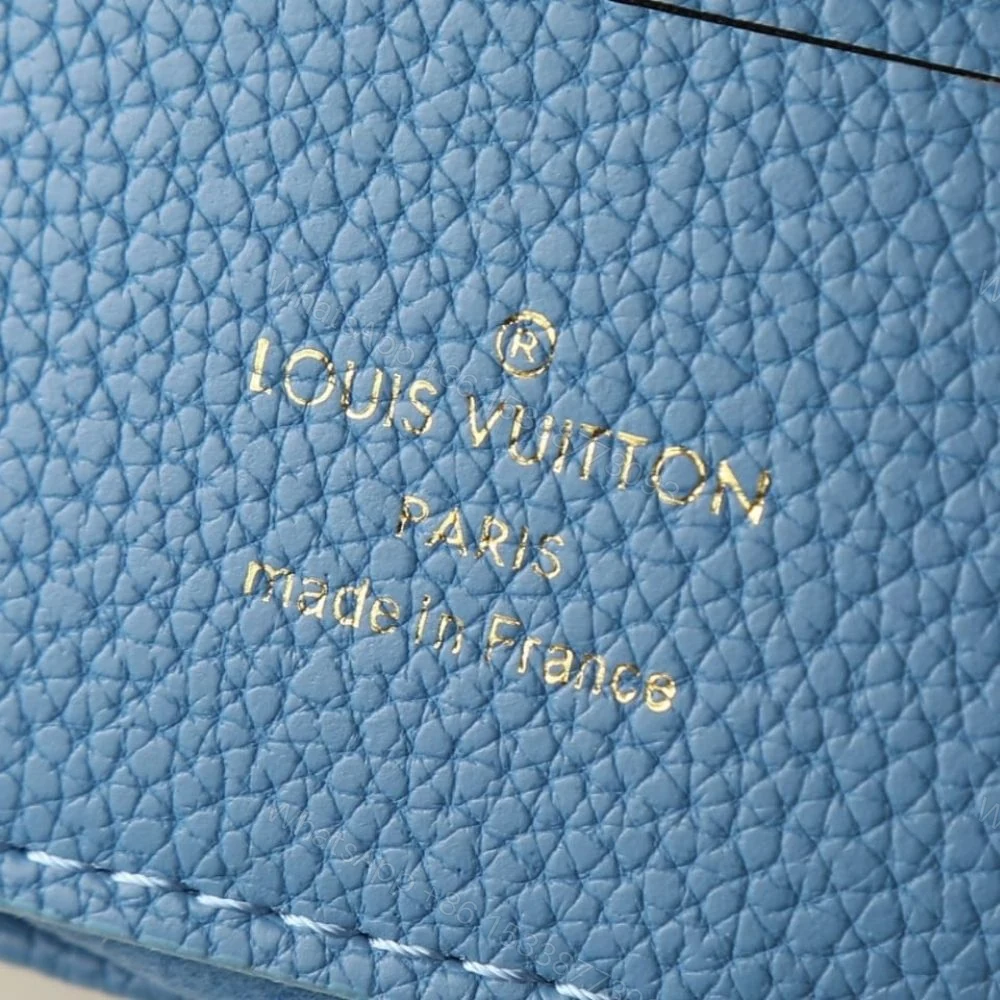 View 10 of Louis Vuitton Wallet On Chain Ivy Monogram Empreinte Blue Jean 23Cm M27755