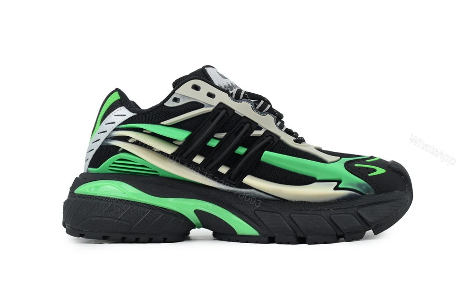 Pharrell x VIRGINIA x adidas Adistar Jellyfish Black Green JP9266 — view 2