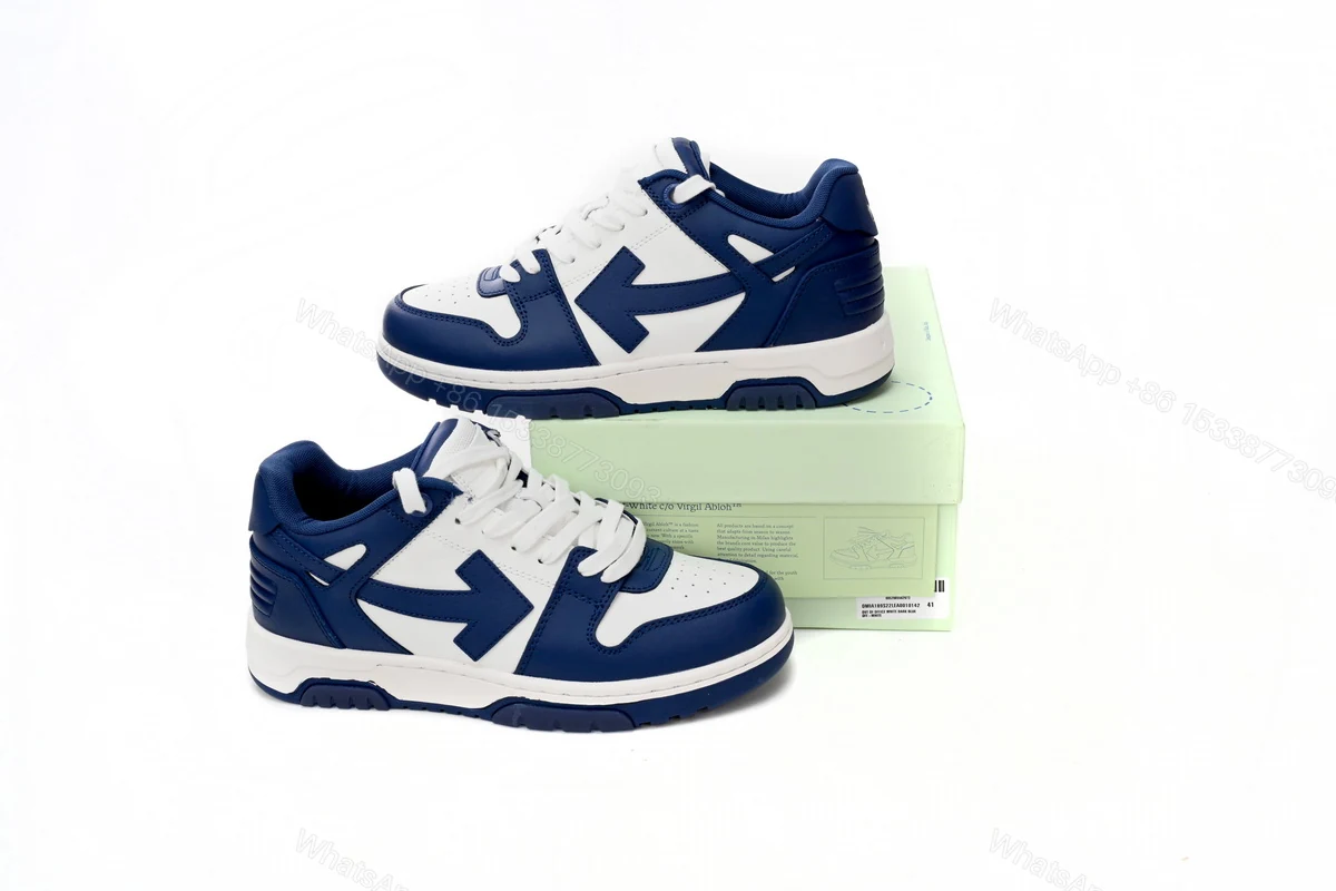 OFF-WHITE Out Of Office Diamond Blue OMIA189 C99LEA00 10142 — view 2