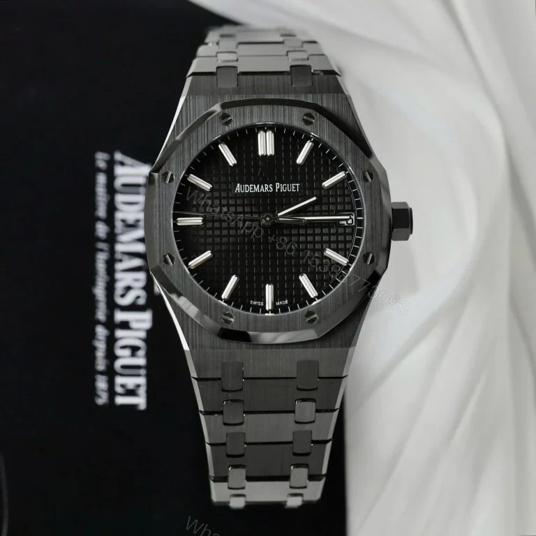Replica AP Royal Oak Black Ceramic 41mm — view 1