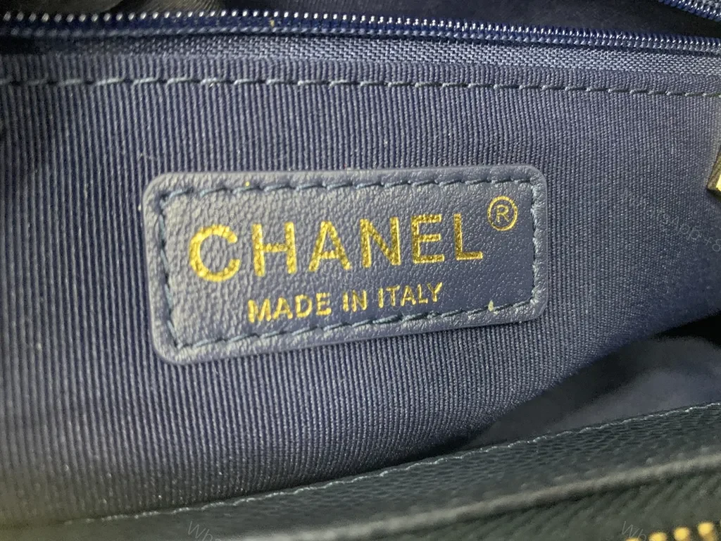 View 6 of Navy Quilted Tote: Luxe Everyday Carry Bag