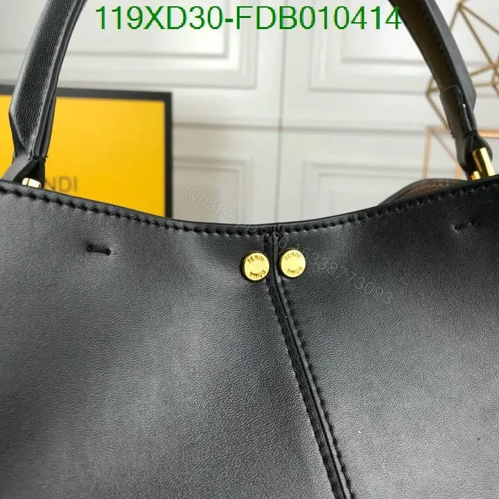 View 16 of Fendi Peekaboo X Lite Oversized Handbag KN55478