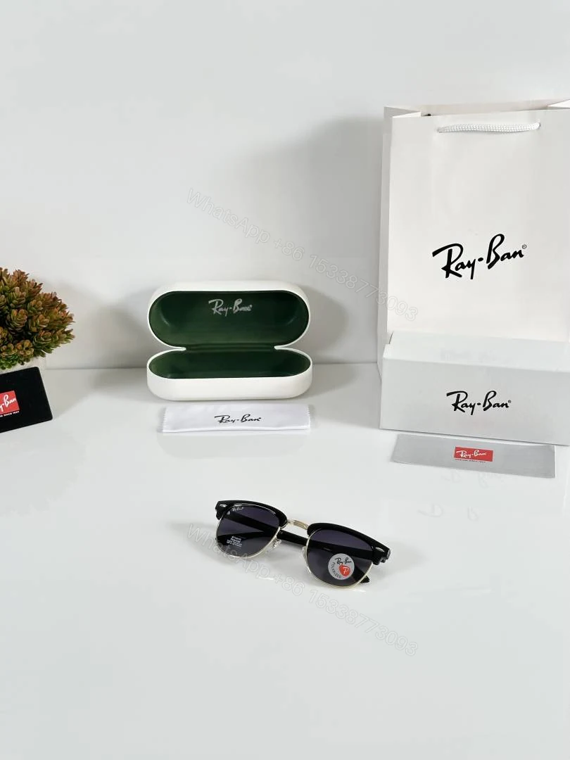 View 4 of First Copy Rayban 3016 Gold Black DC