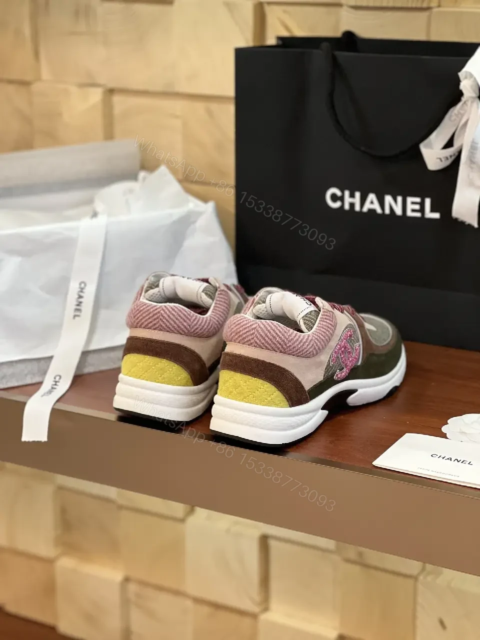 View 3 of Chunky-Soled Sneakers: Modern Luxury, Everyday Comfort