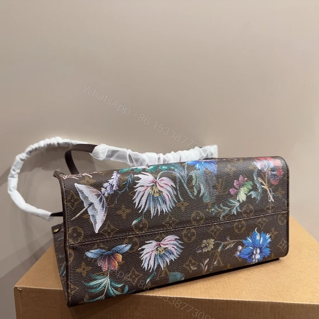 View 8 of Louis Vuitton Onthego MM Monogram Canvas Ebene 32cm