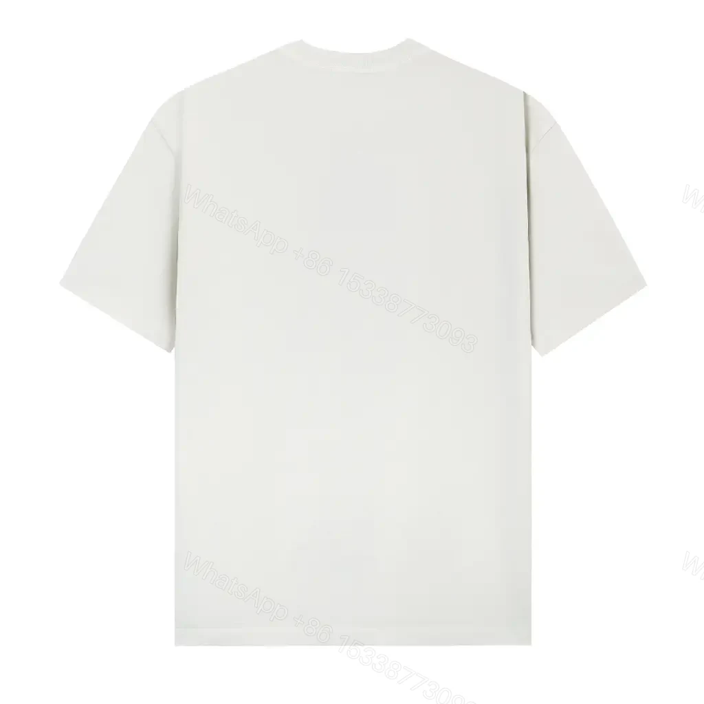 View 4 of Soft Cotton Luxe Logo Tee – Premium Minimalist Style, All-Day Comfort
