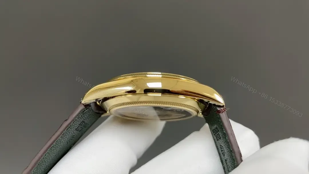 View 5 of Rolex Perpetual 1908 Black Dial Yellow Gold Dress Edition 39mm 52506-BLACK-GOLD