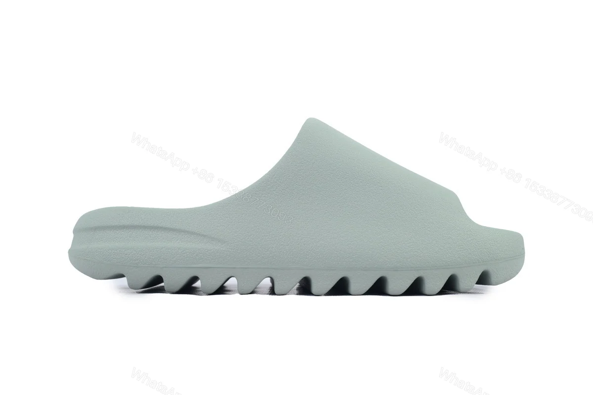 Dope sneakers Adidas Yeezy Iight Grayish Green ID5480 — view 2