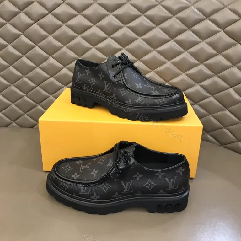 View 6 of Monogram Leather Loafers: Luxe Comfort & Iconic Style