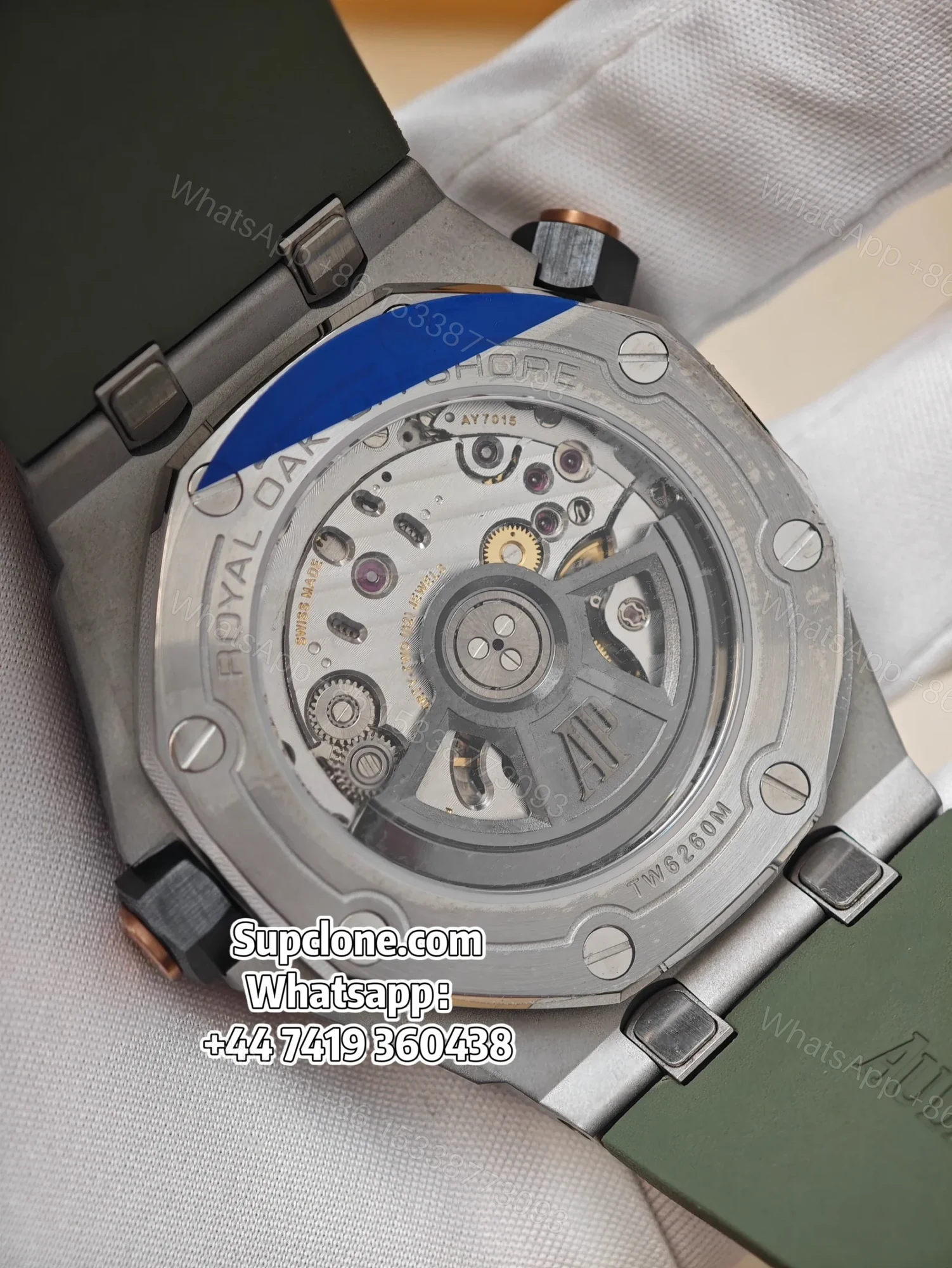 View 11 of Audemars Piguet Super Clone 1:1 Royal Oak Offshore 15720 Green Dial