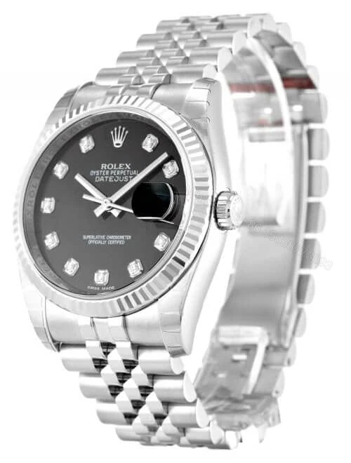View 2 of ROLEX DATEJUST 116234 36MM BLACK DIAL