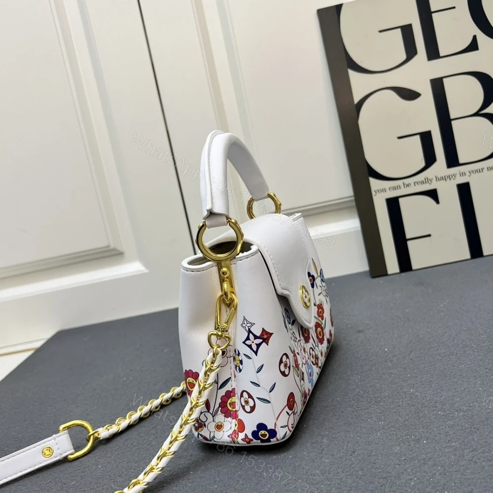 View 4 of Louis Vuitton X Murakami Capucines East West Mini White 21Cm M13246