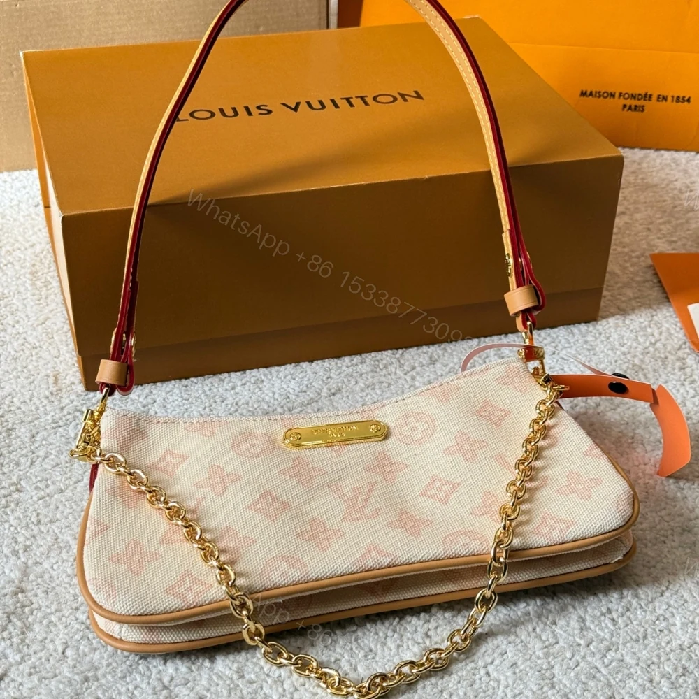 View 7 of Louis Vuitton Pochette Liv Monogram Origine Lin 24Cm