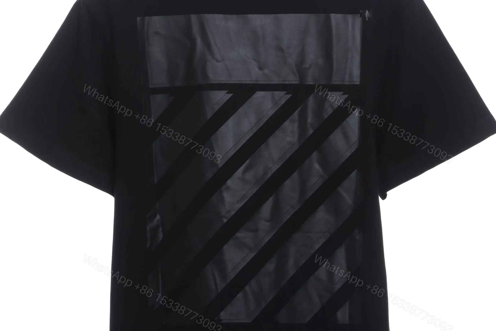 View 2 of Off-White Overlapping Zebra Crossing Arrows T-Shirt