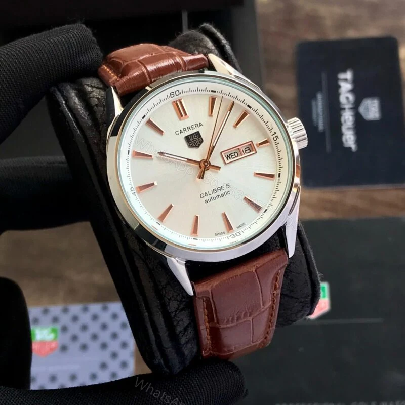 View 2 of Tag Heuer Carrera Day Date White Dial Automatic 40mm