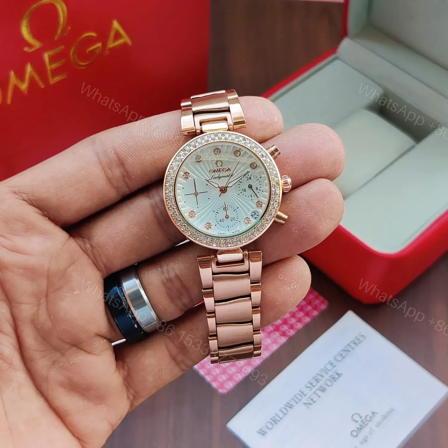 View 2 of #Omega #De Ville Chronological #Model no:425.25.34.20.55.001 #For her #7AA